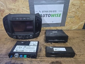 VAUXHALL INSIGNIA FL SAT NAV STEREO SYSTEM HEAD UNIT KIT 26202389 2013-2017 - Picture 1 of 4