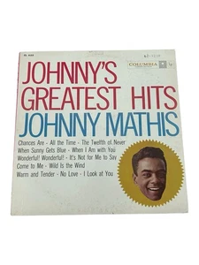Johnny Mathis Greatest Hits CL 1133 Vinyl LP Record Album - Picture 1 of 4