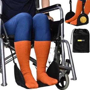 Caredgitz Rollstuhl Fußstütze Hängematte, Anti Squeeze Beinauflage für Rollstuhl, ... - Bild 1 von 9