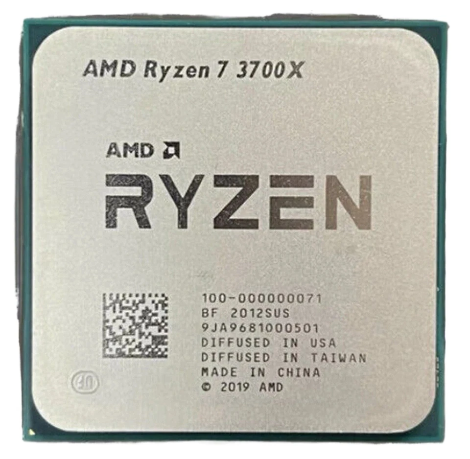 AMD RYZEN 7 3700X 8-Core 3.6 GHz (4.4 GHz Max Boost) Socket AM4 65W - Image 1 of 1