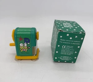 Vintage 1994 Sanrio Keroppi Mini Desk Mate Suction Pencil Sharpener W/ Box RARE - Picture 1 of 6