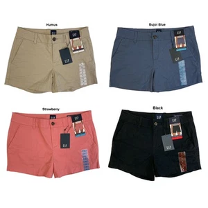 Gap Women's Girlfriend Twill Casual Fit Chino Short - Picture 1 of 5