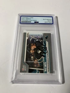 Will Smith IP Signed Topps Now Rookie Card PSA DNA Coa Slab Sharks Auto - Picture 1 of 2