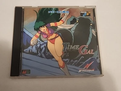 Time Gal MegaCD WolfTeam Used Japan Import Adventure Game Boxed Working 1992 - Image 1 of 4