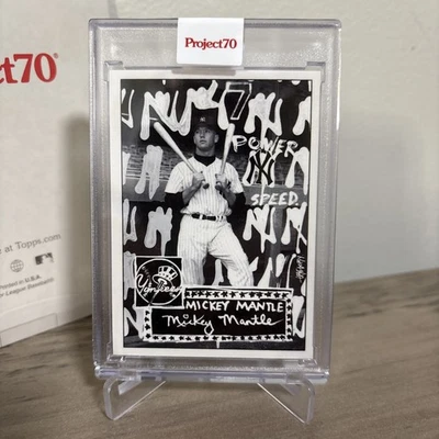 Topps Project 70 #876 1952 Mickey Mantle 2021 de Gregory Siff con caja PR/1.237 Foto 1 de 3