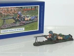 ESCAPARATE DE COLECCIONISTAS CS00685 TROPAS MILITARES ITALIANAS CON AMETRALLADORA MG42 - Imagen 1 de 2