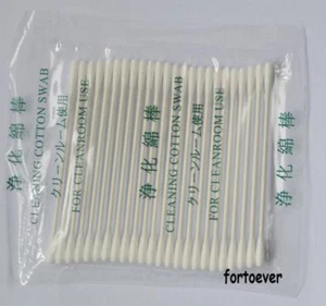 500  Cleaning Cotton SWAB Double Point 15-001 New  Mini Round Gun Tip   - Picture 1 of 1