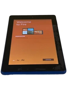 Amazon Fire HD7 (7th Gen) SR043KL, 8GB, Wi-Fi Only, 7" in Blue - DP656 - Picture 1 of 4