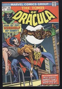 TOMB OF DRACULA #18 VS WEREWOLF BY NIGHT MARVEL HORROR - Picture 1 of 2