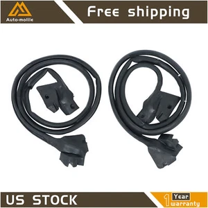 SS-5025 For Monte Carlo Pontiac Grand Prix 1978 79-1988 Door Seals Weatherstrip - Picture 1 of 22
