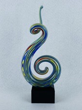 Vetro Artistico Di Murano Nodo D’Amore Statua Decorativa Vetro Colorato