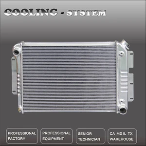 KKS 3 Row Radiator For 67-69 Chevy Camaro Pontiac Firebird Big Block 23" W Core - Foto 1 di 9