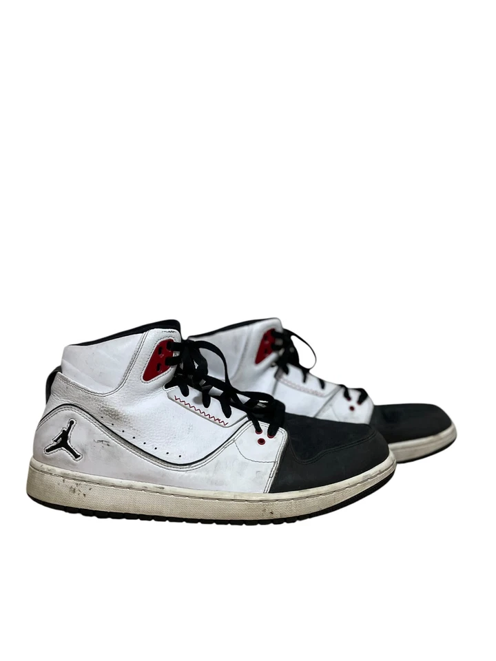 Nike Air Jordan 1 Flight 2 Premium Blanco-Negro-Rojo 640603-101 Para hombres Talla 13 Foto 1 de 4