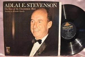 Adlai E.Stevenson The Voice Of The Uncommon Man LP - Imagen 1 de 3