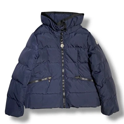 Moncler VTG Girls Blue Down Jacket Size 4 Years - Image 1 of 4
