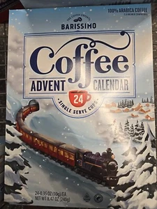 Nuovo 2024 Aldi Barissimo Caffè Calendario Avvento Vacanze 24 K Tazze Vari Gusti - Foto 1 di 2
