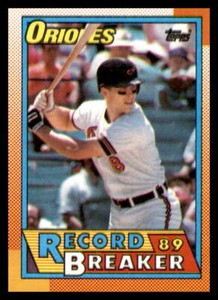 1990 Topps #8 Cal Ripken Baltimore Orioles