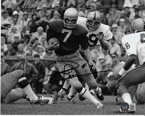 JOE THEISMANN signed Autogramm 8x10 Foto Beckett BAS COA Notre Dame - Bild 1 von 2