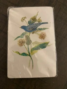 Tarjetas de juego Stardust Nu•Vue Tint Bluebird y flores de colección - Imagen 1 de 2