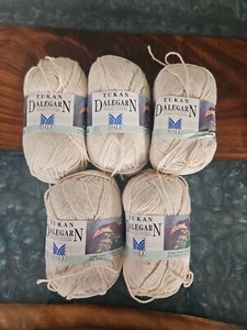 Turkan Dalegarn 90% cotton 10% alpaca Lot of 5 balls - Picture 1 of 5