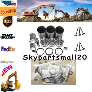 D1105 Overhaul Rebuild Kit For Kubota Engine Hitachi EX15-2 Mini Excavator 1set - Picture 1 of 2