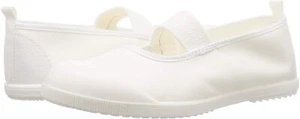 Japanese School Uniform Shoes Uwabaki Uwagutsu Moonstar White 26.5cm Japan NM - Picture 1 of 5