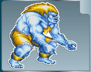 BLANKA Vinyl Decal #4 Car Truck Sticker Street Fighter Sprite Decal - Picture 1 of 1