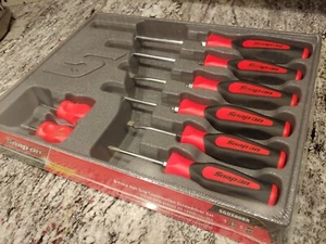 Snapon Tools 8pc Instinct Soft Grip Screwdriver Set - SEALED - Foto 1 di 4