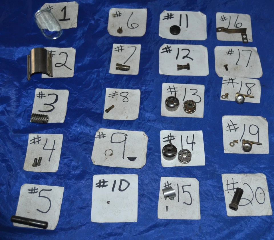 SINGER 15 CLASS SEWING MACHINE ORIGINAL USED PARTS PICK YOUR PARTS NEEDED - Image 1 of 1