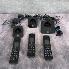 Téléphone sans fil BT Premium Trio + répondeur (trois combinés) - Noir