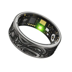 Anillo inteligente salud sueño rastreador anillo con ritmo cardíaco fitness para iOS Android HY7 - Imagen 1 de 28