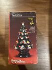 Vintage 10" Marcia Ceramic Lighted Christmas Tree Inspirations Trim n Glo CTL-10