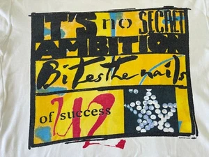 U2 “Achtung Baby” 1991 Vintage Original size L T-Shirt – Very Good Condition - Bild 1 von 6