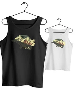 Tank top uomo muscle shirt full metal cuoco - casco Born to Cook - Foto 1 di 1