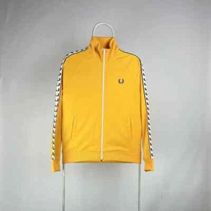Fred perry track jacket windbreaker logo sleeves size Small - Picture 1 of 5