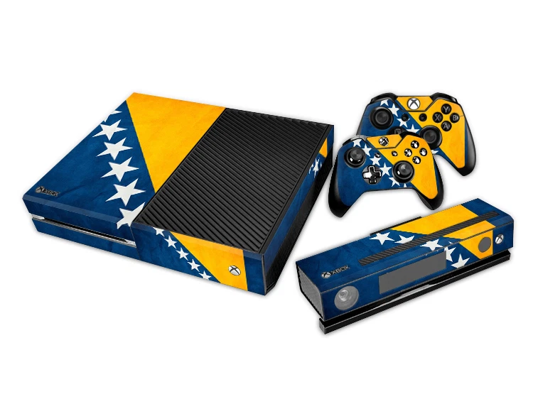 Xbox One Skin Design Foils Sticker Screen Protector Set - Bosnia Motif - Image 1 of 1