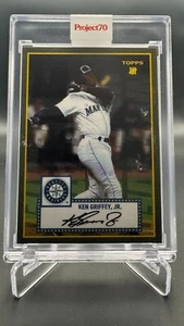 Ken Griffey Jr (HOF): 2021 Topps Project 70 INVIVENCIDO 1952 Topps Baseball #69 - Imagen 1 de 2