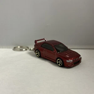 RARE KEY CHAIN RED SUBARU IMPREZA 22B STI CUSTOM LIMITED EDITION 1998 - Picture 1 of 2