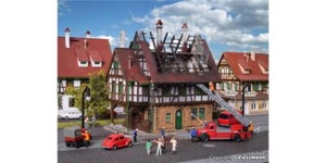 Vollmer 47738 Casa en llamas, N - Imagen 1 de 4