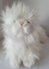Ganz Webkinz Persian White Kitten Plush Toy  7" Tall  # HM110 