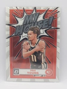 TRAE YOUNG 2020-21 Donruss Optic Basketball My House Silver Holo #17 Hawks - Picture 1 of 2