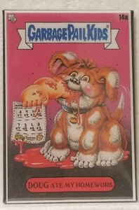 2x3 inch Fridge Magnet Doug Ate My Homework GPK - Picture 1 of 2
