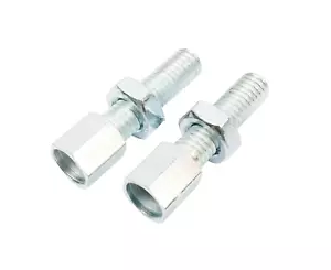 Set of 2 M6 x 30mm Kart Throttle Cable Adjusters | TKM Rotax OTK Tony Kart - Picture 1 of 3