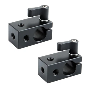 NICEYRIG 2x Single 15mm Rod Clamp Railblock for DSLR Camera 15mm Rod Rig Support - Picture 1 of 7