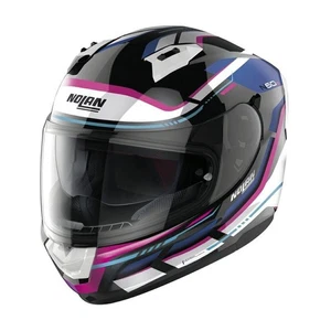 Casco Nolan N60-6 LANCER Rosa Pequeño Cara Completa Motocicleta Parasol Interno - Imagen 1 de 1
