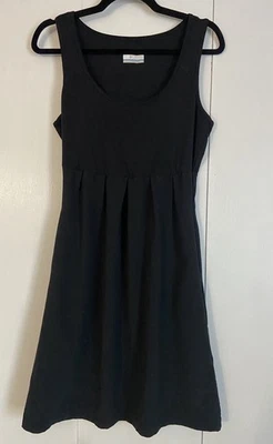 Vestido Columbia Mujer Pequeño Negro Omni Tono Protección Solar Elastizado Ejercicio Foto 1 de 4