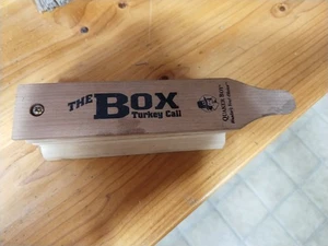 VTG QUAKER BOY® TURKEY CALL THE BOX™ 2 SIDED COMPACT NOVICE VETERAN - Picture 1 of 9