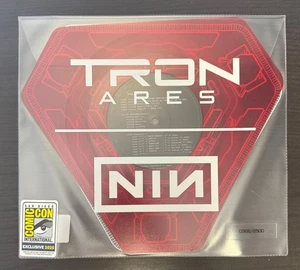 SDCC Tron Ares NIN Vinyl Record 2025 Comic Con EXCLUSIVE Number 366 of 2500 LE - Picture 1 of 3