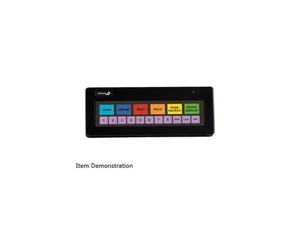 BEMATECH Logic KB1700U-DP-BK KB1700 Bump Bar Programme Keypad, USB, with Customi - Picture 1 of 2