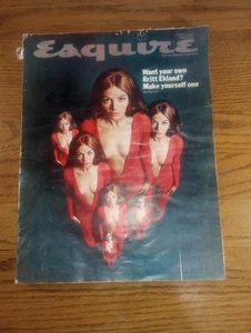 VTG Esquire Magazine 425 April 1969 Britt Ekland Cover - Imagen 1 de 17